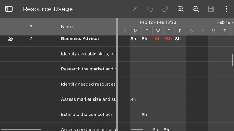 Ingantt: Gantt chart planner screenshot-7