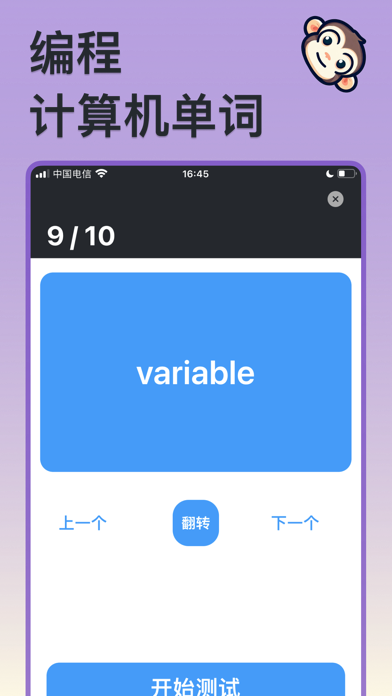 Programmer Vocabulary Learning Screenshot