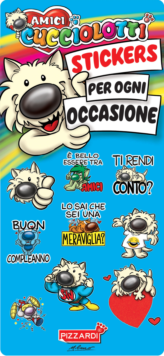 Stickers Amici Cucciolotti