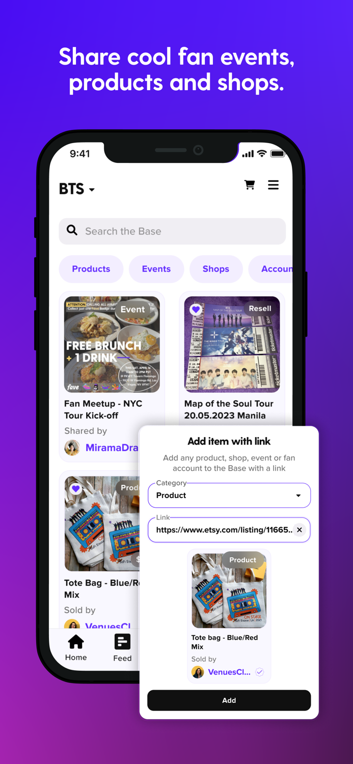 Fave - For Passionate Fans