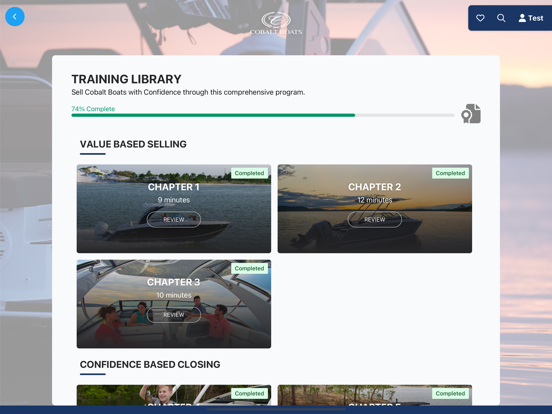Screenshot #5 pour Cobalt Boats University