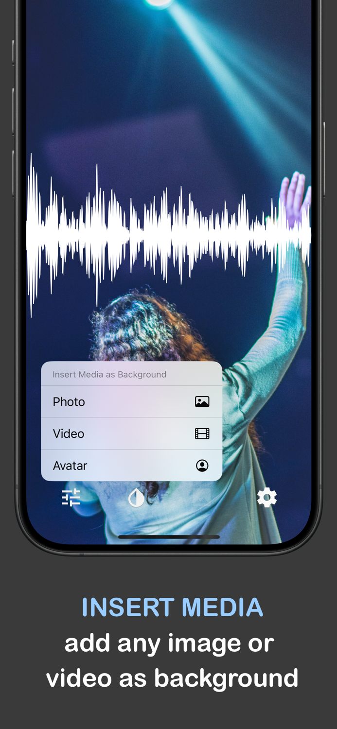 Audiom - Make Waveform Videos