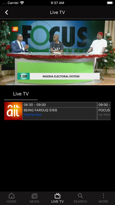 AFRICA INDEPENDENT TV (AIT) Screenshot