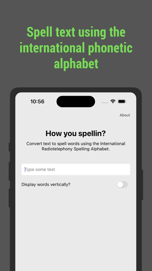 #1. How you spellin (iOS) Podle: Konstantinos Kapenekakis
