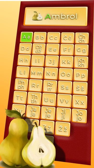 Rromano alfabeto Screenshot