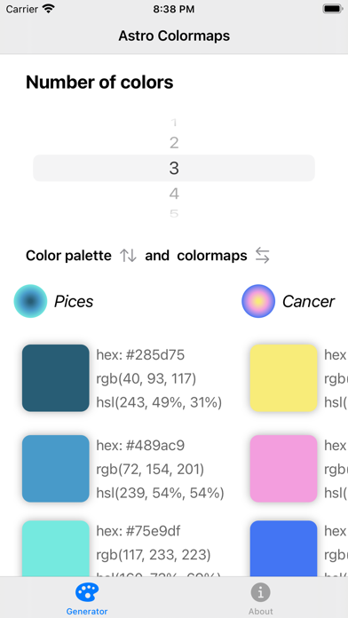 Astro Colormaps Screenshot 3 - AppWisp.com Astro Colormaps Screenshot 3 - AppWisp.com