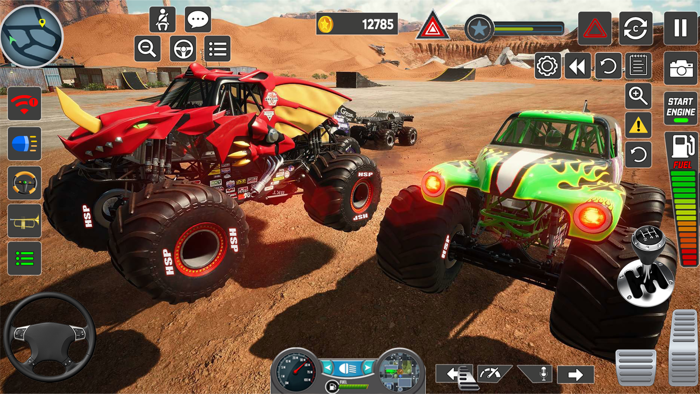 Real Monster Truck Games - Sim