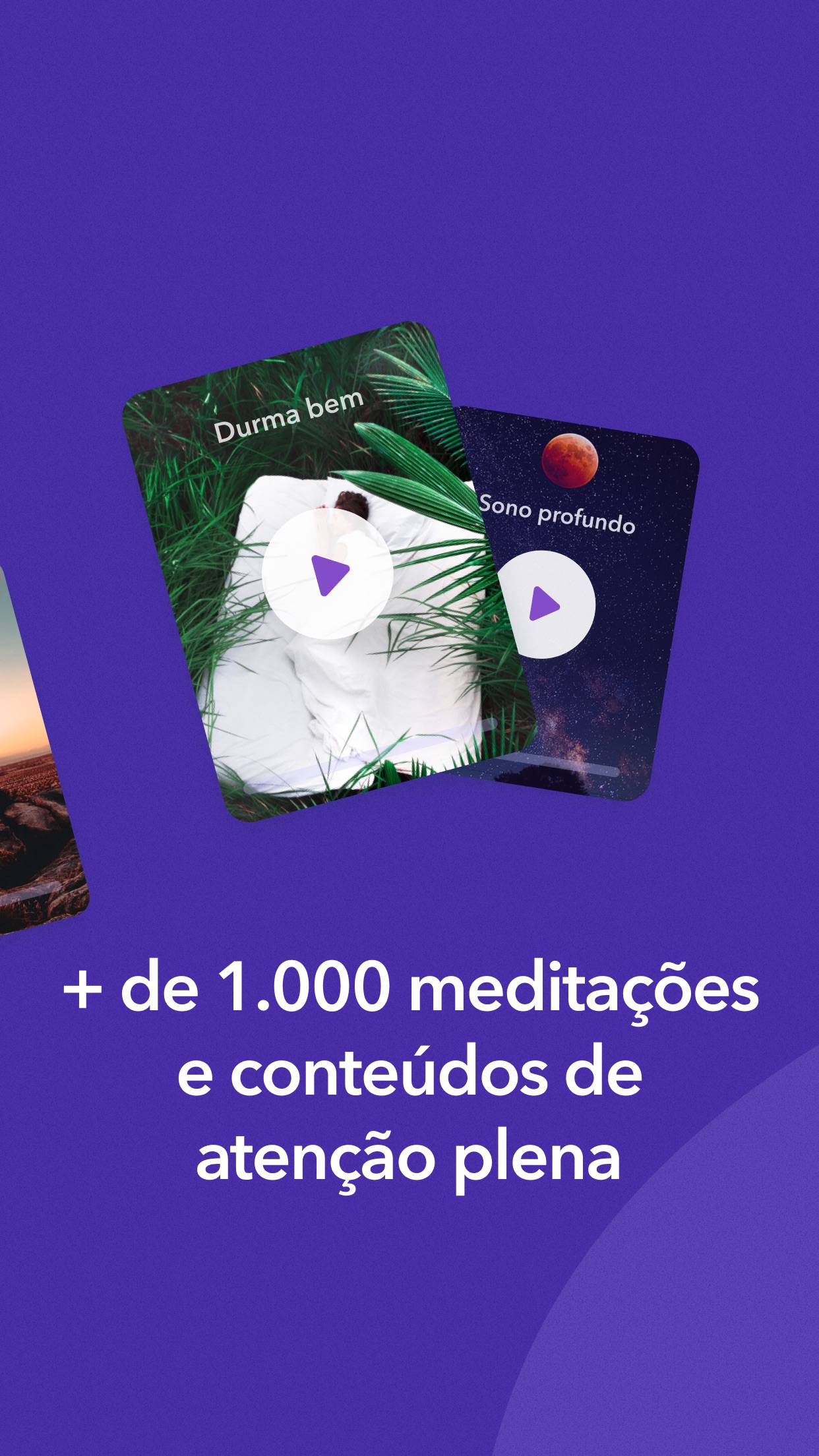 Screenshot do app Meditopia: Meditação, Dormir