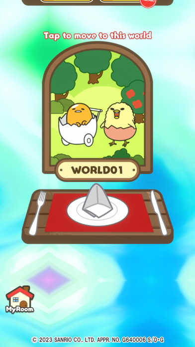 Gudetama Tap! PUZZLE Screenshot