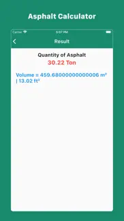 asphalt calculator - hot mix iphone screenshot 3