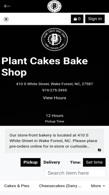 Plant Cakes Bake Shop