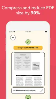 compress it! pdf compressor iphone screenshot 3