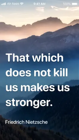 Game screenshot Quotes Air - Daily Motivation hack