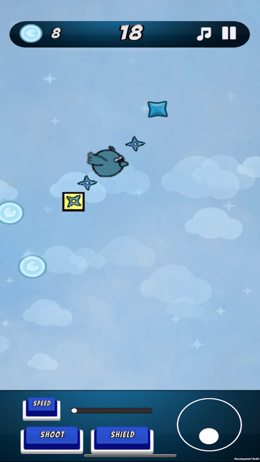 #2. Blue Bird Go! (iOS) โดย: Or Winik