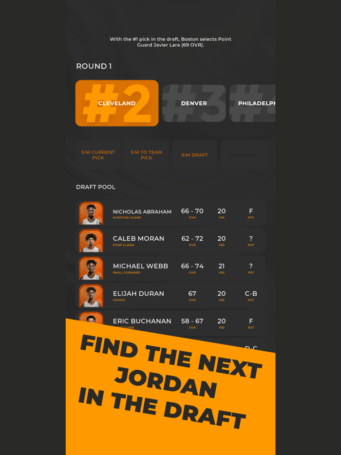 Ultimate GM Basketball Manager