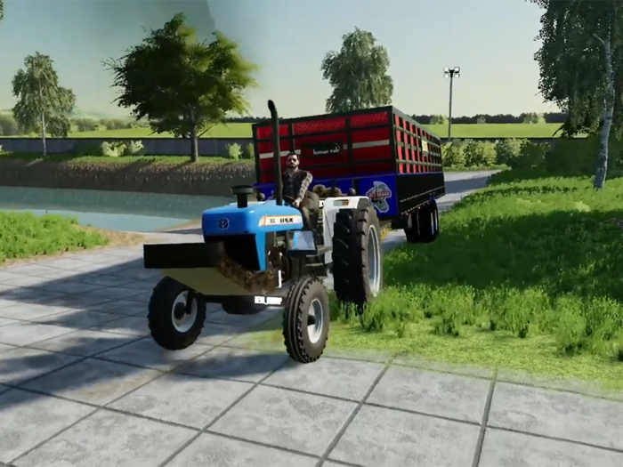 US Tractor Trolly Farming Game
