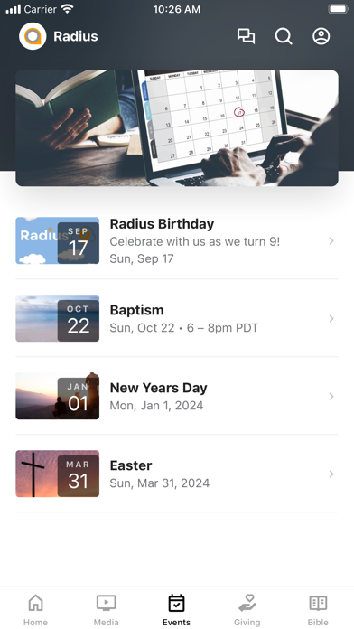 Radius Church St Pete Screenshot