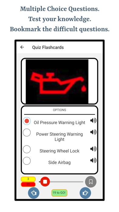 Vehicle Dashboard Indicators Screenshot