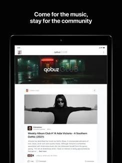 Qobuz Club iPad image 1
