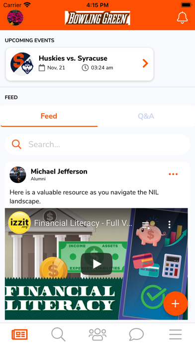 Bowling Green SU Screenshot
