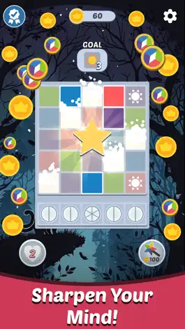 Game screenshot Color Tile: Compass Puzzle apk