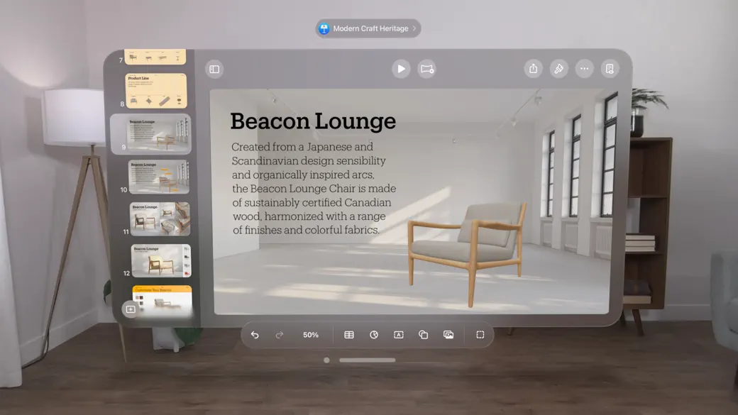 Keynote screenshot 1