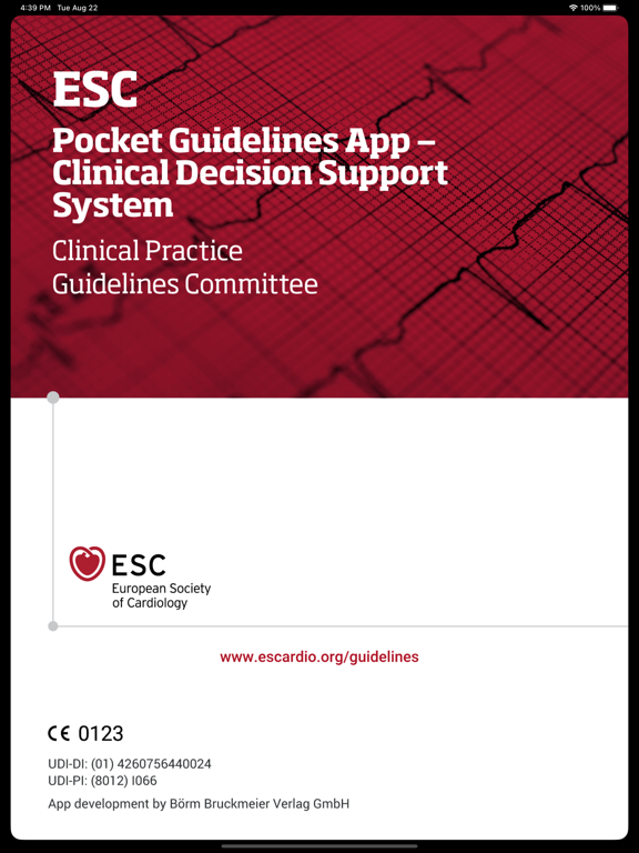 Screenshot #4 pour ESC Pocket Guidelines