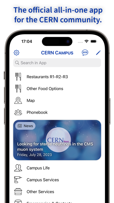 CERN Campus Screenshot