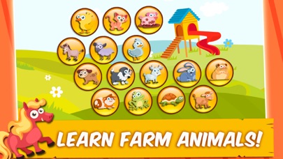 Farm:Animals Games for Kids 2+ Screenshot