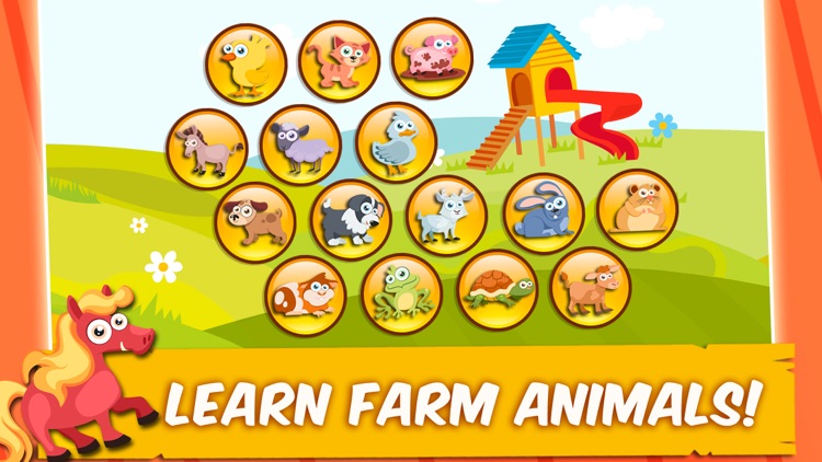 Farm:Animals Games for Kids 2+ screenshot-4