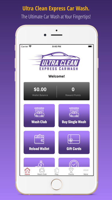 Ultra Clean Express Car Wash Screenshot