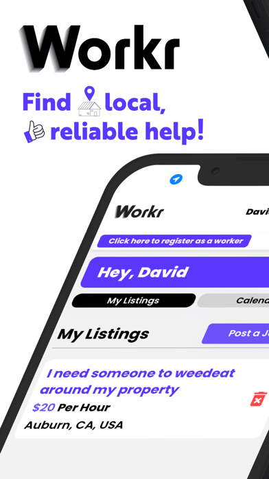 Workr - Tackle Your Odd Jobs Screenshot