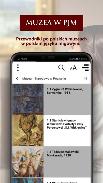 Muzea w PJM Screenshot
