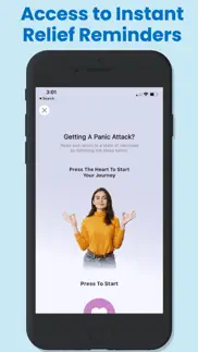 serene: panic attack relief iphone screenshot 3