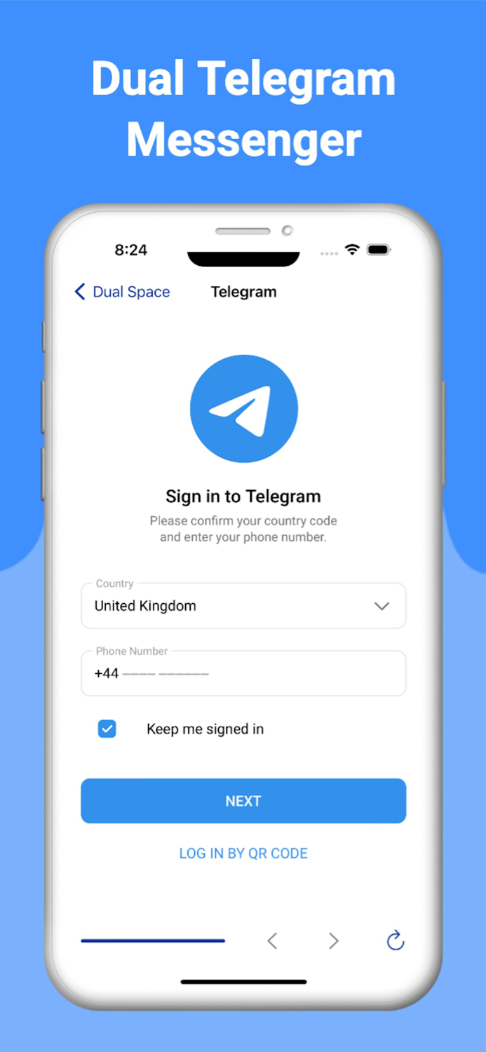 Parallel Space — Dual Accounts