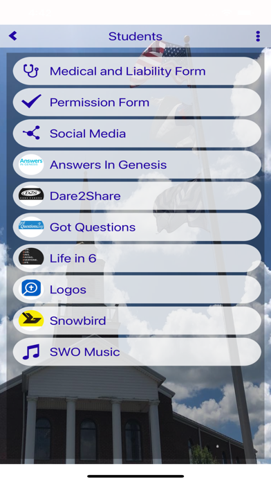 South River Baptist Church Screenshot