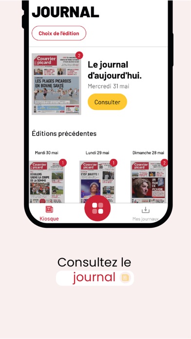 Courrier picard : Actu & vidéo Screenshot