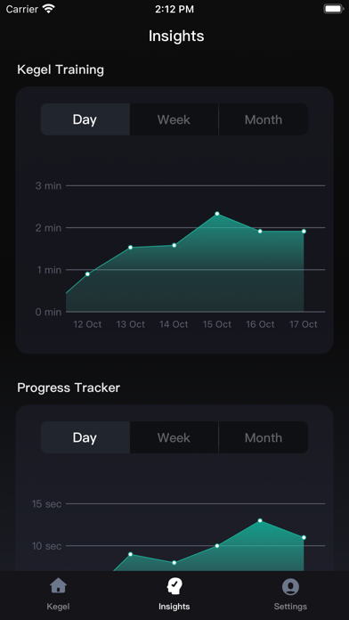 Kegel plan for men's health Screenshot