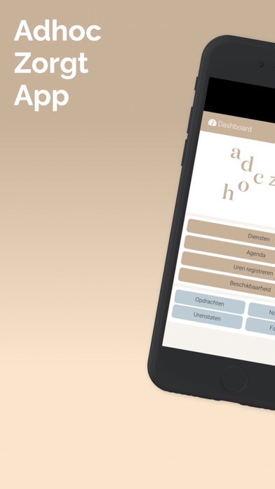 Adhoc Zorgt Screenshot