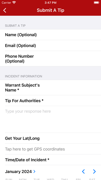 Wayne County NY Sheriff Screenshot