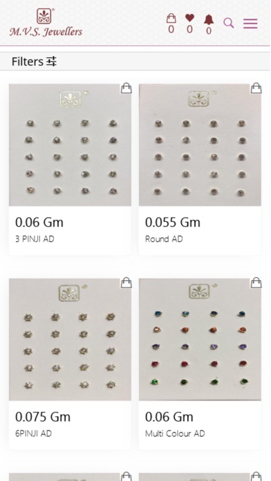 MVS Jewellers Screenshot