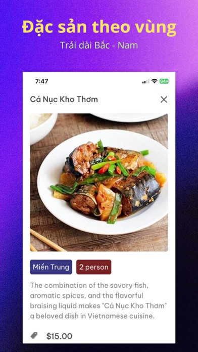 Vocado: Vietnamese cuisine Screenshot