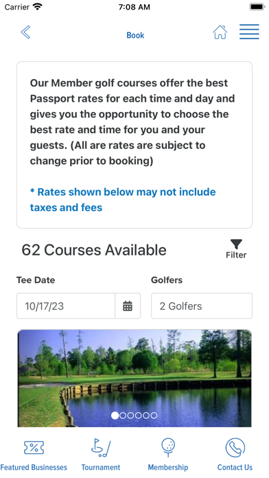 Myrtle Beach Golf Passport Screenshot