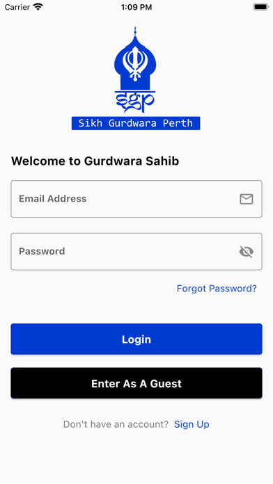 Sikh Gurdwara Perth Screenshot