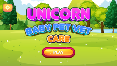 Unicorn Baby Pet Vet Care Game Screenshot