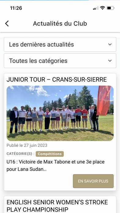 Golf Club de Lausanne Screenshot