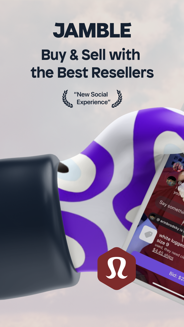 Jamble Live Shopping and Resale