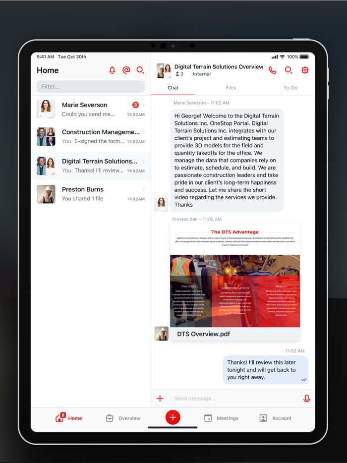 DTS Civil Project Management
