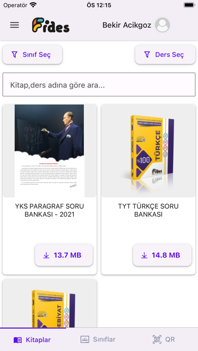 Fides Öğretmen Screenshot