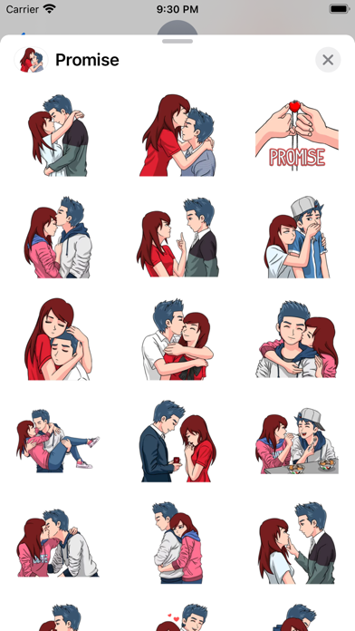 Keep Promises Sticker Pack Screenshot